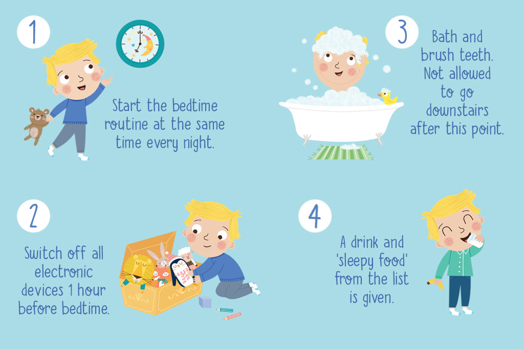 Plan your child's Bedtime Routine -- Little Creatures
