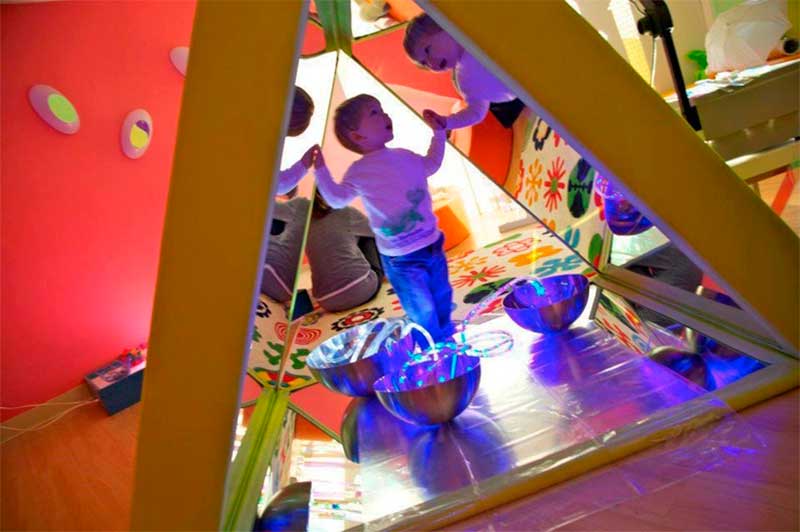 Environment in Reggio Inspired Preschool