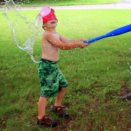 Water Balloon Bash Pinata Game | Fireflies and Mud Pies