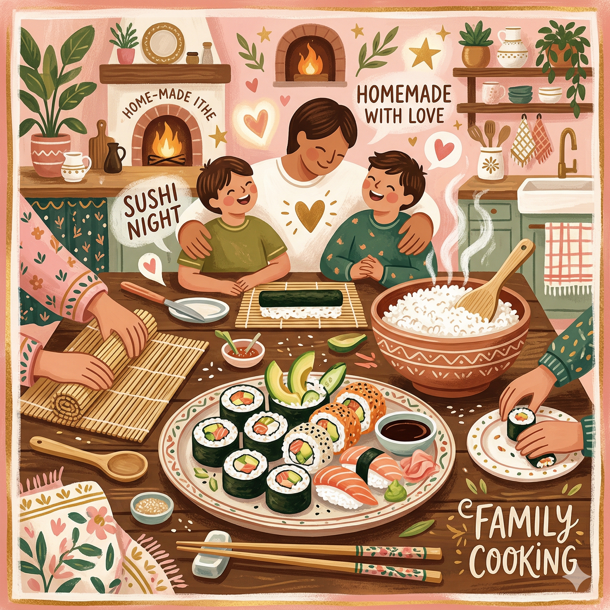 Ian Addanki - The Best Food is My Mom’s Homemade Sushi