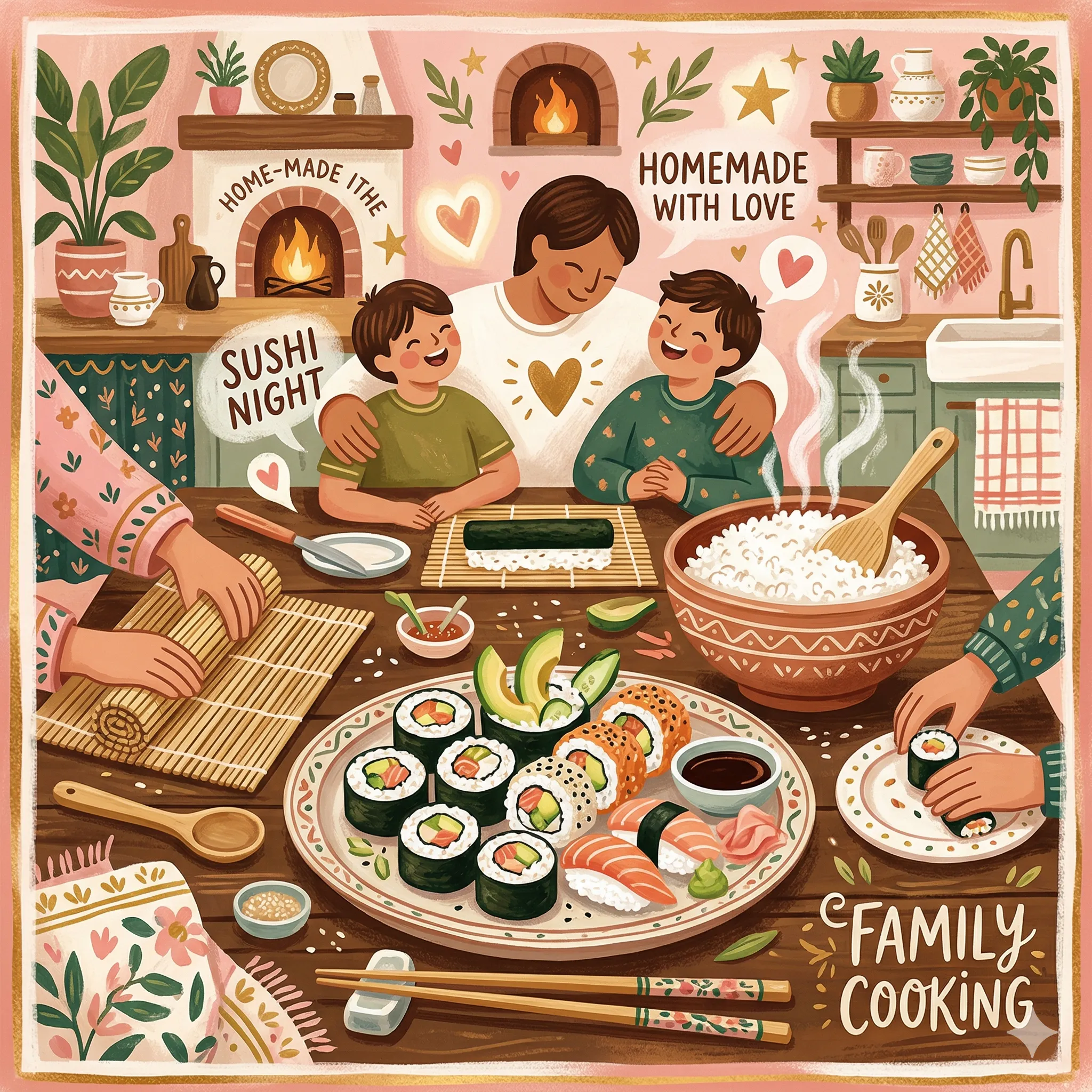 Ian Addanki - The Best Food is My Mom’s Homemade Sushi